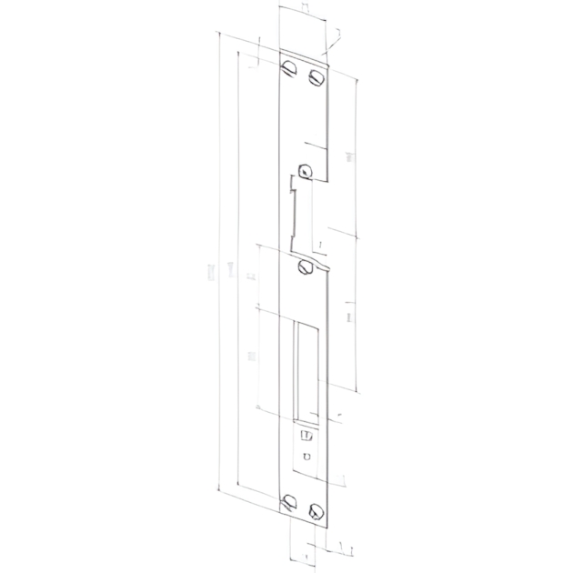 Assa Abloy Flachschließblech -------00240-01