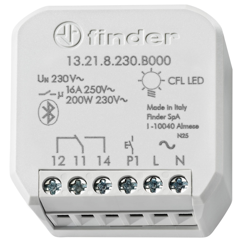 Finder Bluetooth Multifunktionsrelais 13.21.8.230.B000 Finder Bluetooth Multifunktionsrelais 13.21.8.230.B000