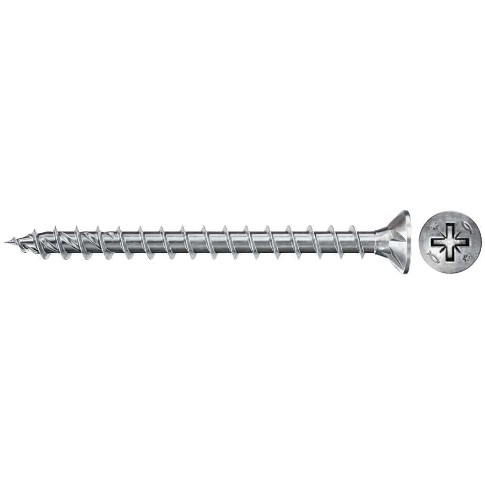 Fischer Passivierte Schraube 670498 Typ FPF II CZF 6,0x60 BC 100 SCHRAUBE