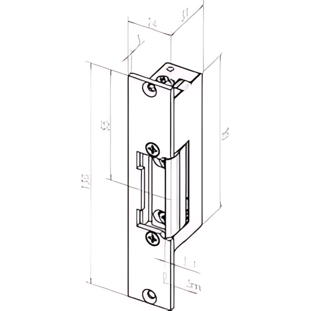 Assa Abloy Elektro Türöffner 14FF---09635F31