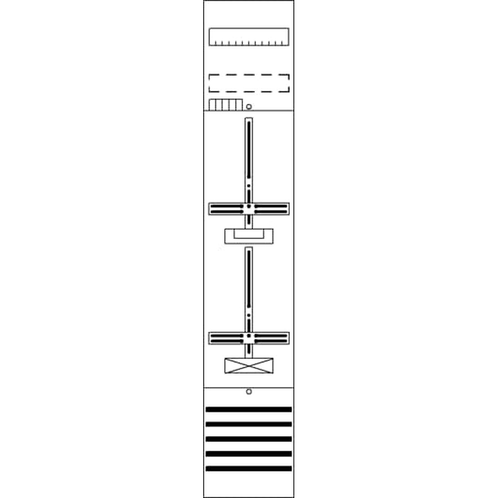 Striebel & John Zählerkomplettfeld 2CPX054186R9999 Typ DF19A1XXB