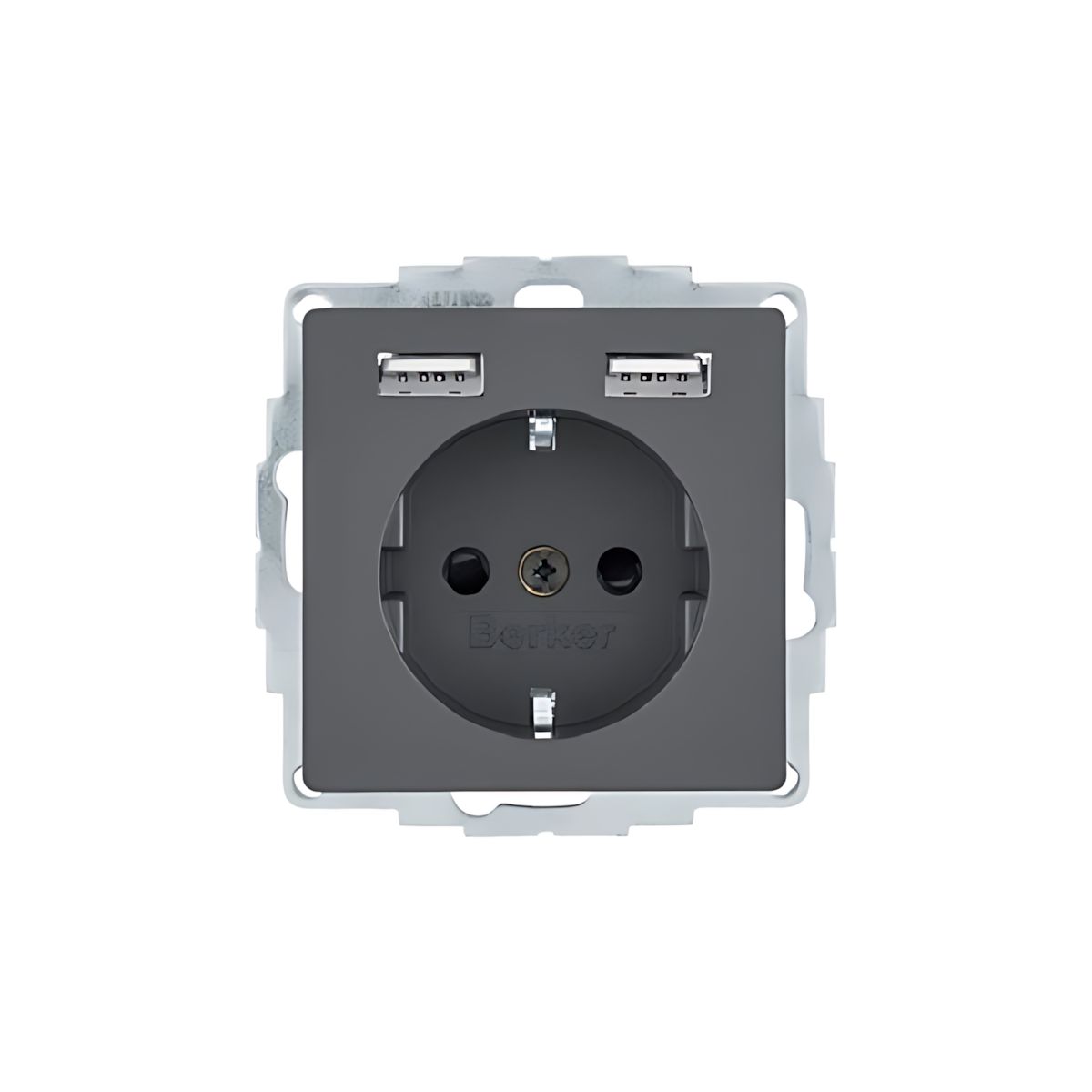 Berker SCHUKO USB Steckdose 48036086