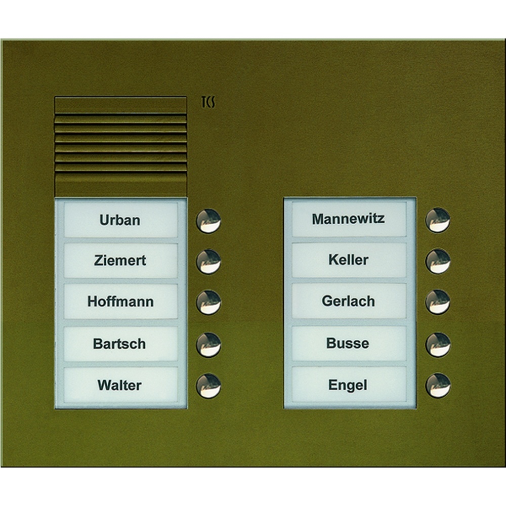 TCS Audio Außenstation PUK10/2-EB