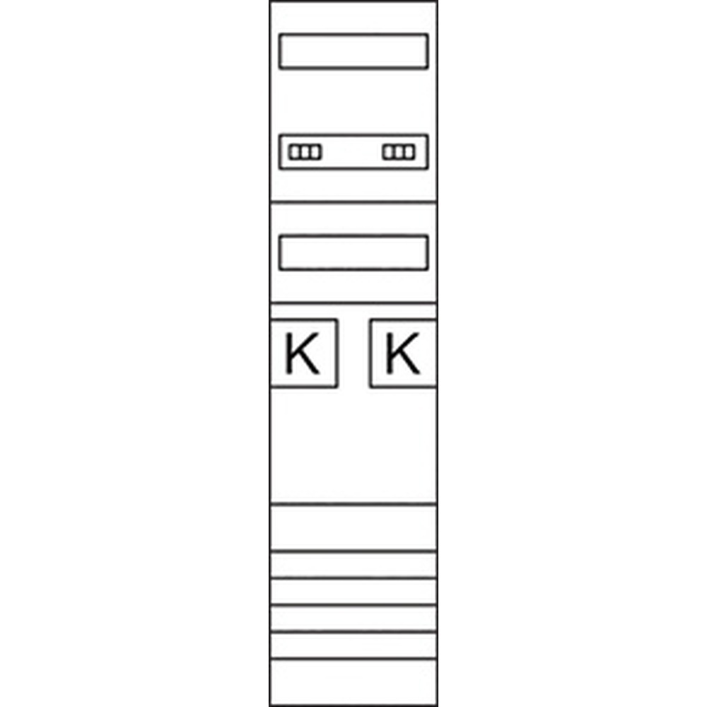 Hager Komplettfeld ZH3EN22