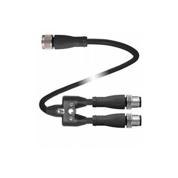 Pepperl+Fuchs Y Verbindungskabel 70138424 Typ V1S-G-BK0,3M-PUR-T-0,3M-V1-G-Y