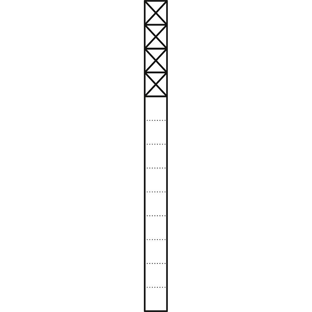 Siedle Kommunikations Stele 200038194-00 Typ KS 613-4 W