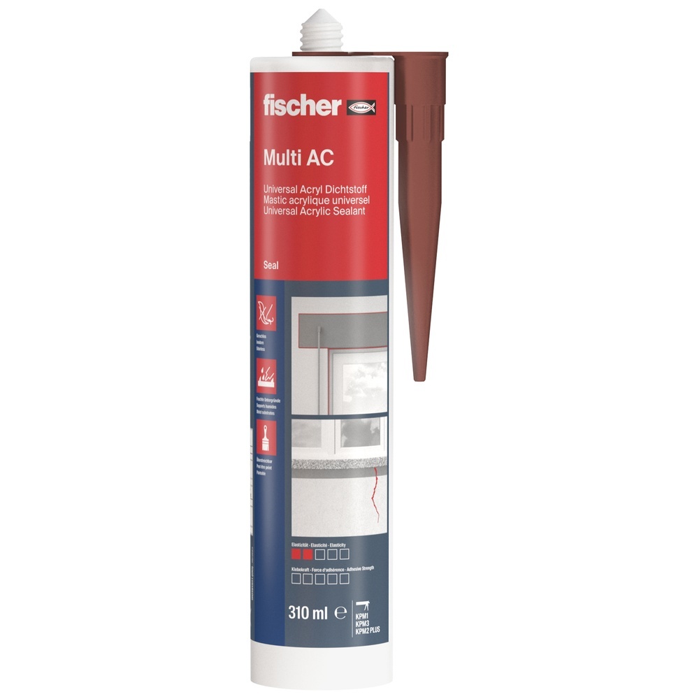Fischer Acryldichtstoff 053112 Typ DA BR (DE/EN)