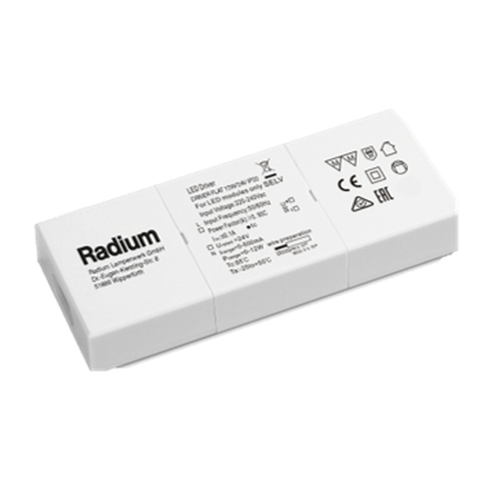 Radium Konstantspannungsversorgung OTNA3100 Typ DRIVER FLAT 12W/24V IP20 RADIUM