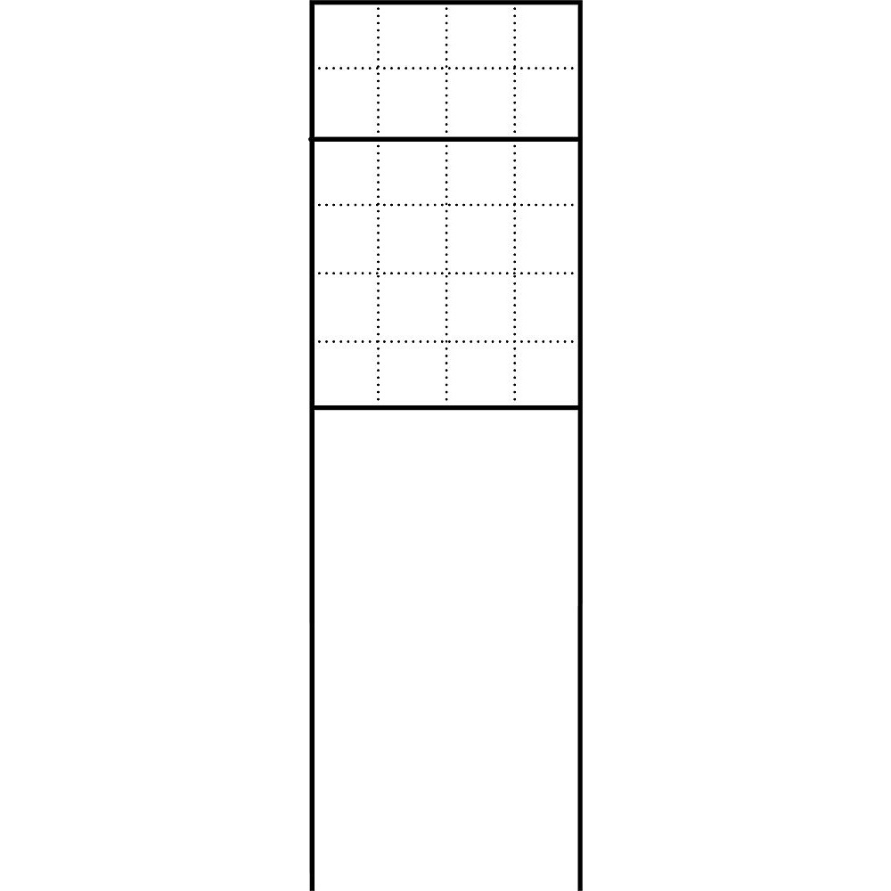 Siedle Briefkasten 200023140-00 Typ BG/SR 611-4/6-0 W