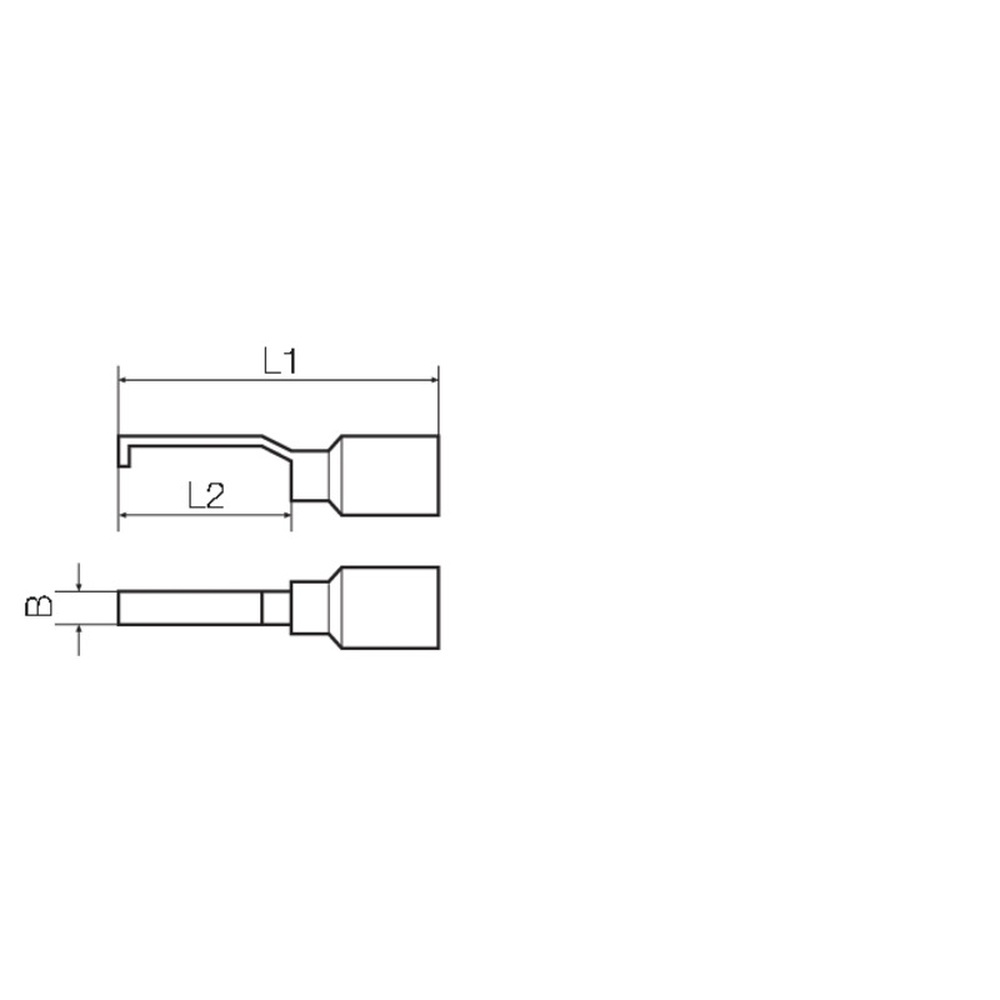 Weidmüller Kabelschuh 9036290000 Typ HOOKBLA 0,25-1,5 SW