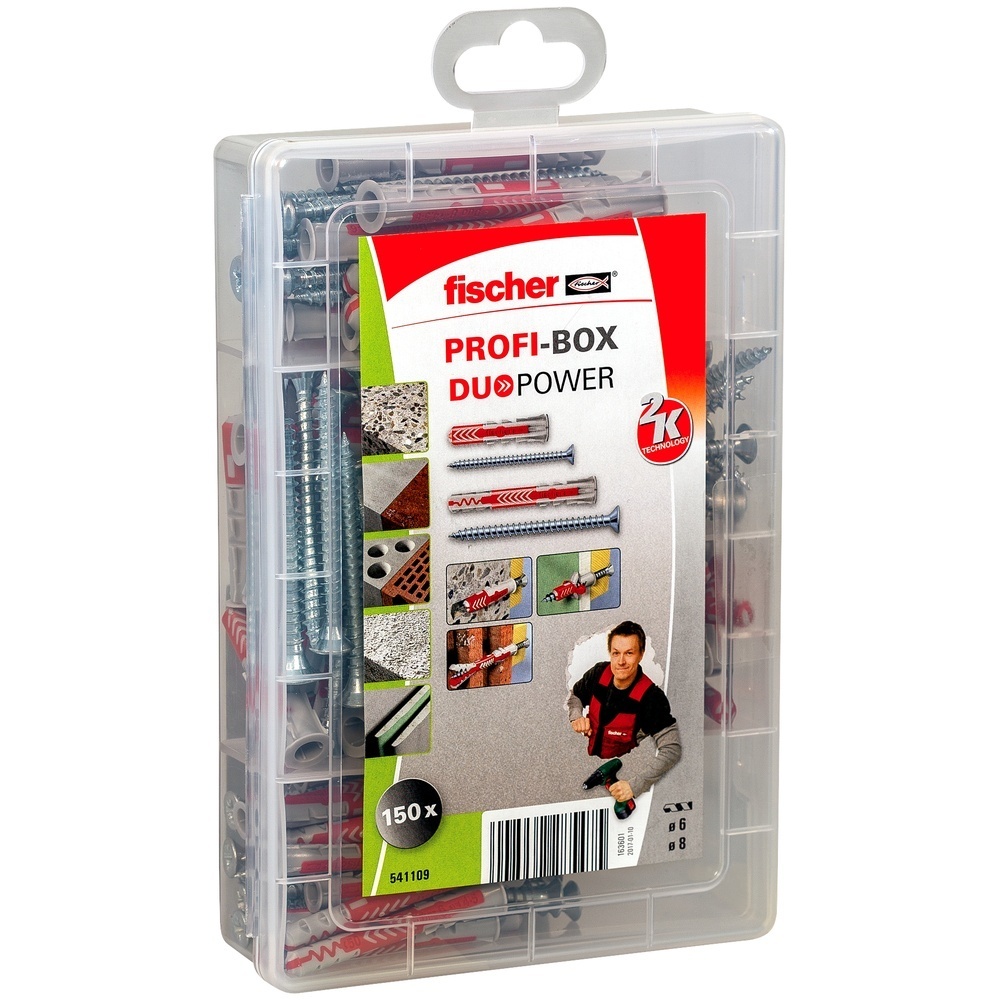 Fischer Profibox 541109 Typ ProfiboX DUOP sho/lo+S NV DÜBEL/SCHRAUBE