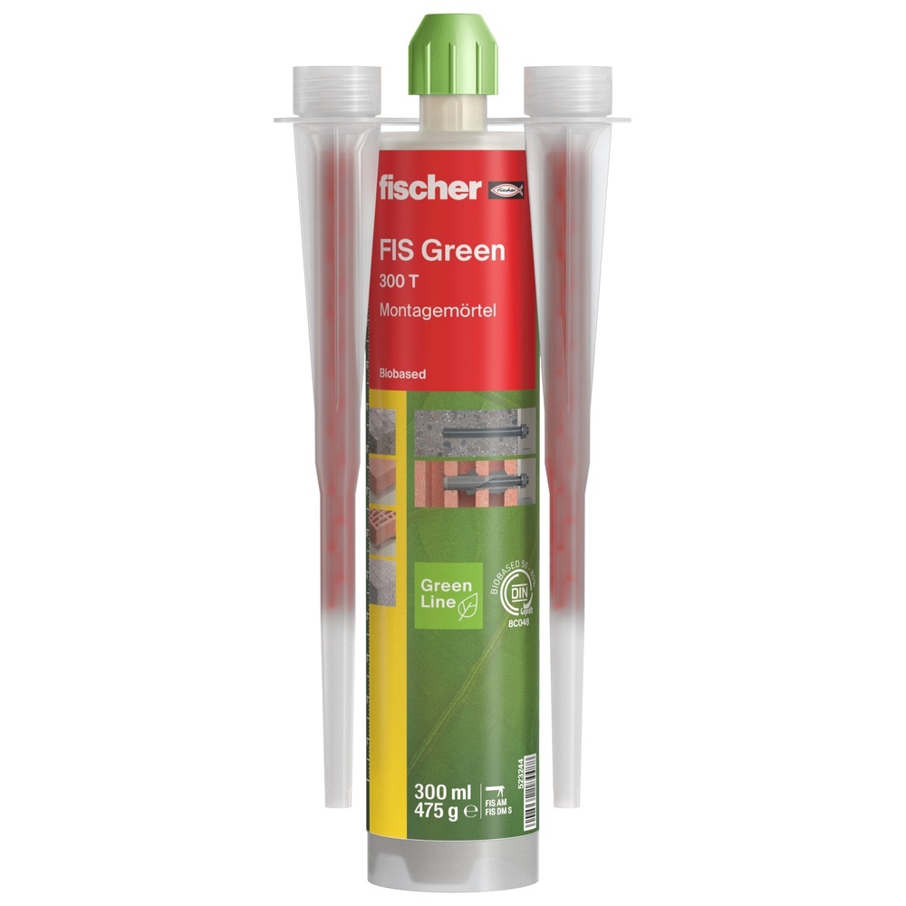 Fischer Montagemörtel 523244 Typ GREEN T K