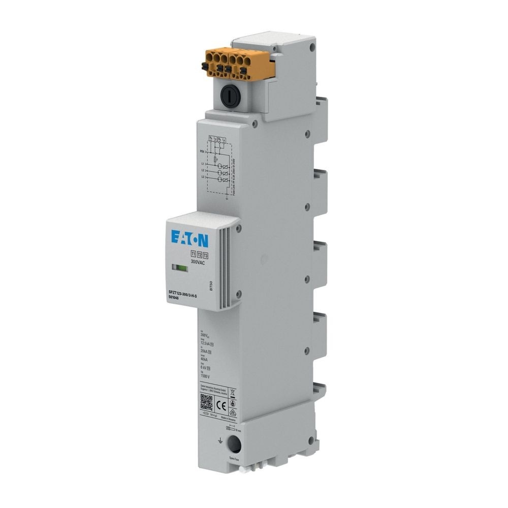 Eaton Blitzstrom Überspannungsableiter EP-501046 Typ SPZT123-300/3-H-S