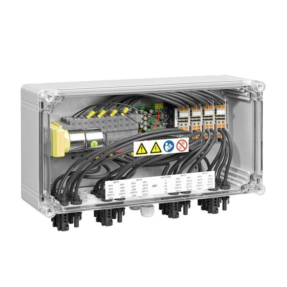 Weidmüller Generatoranschlusskasten 8000111429 Typ PVC DC 2I 1O 4MPP RD EVO 11