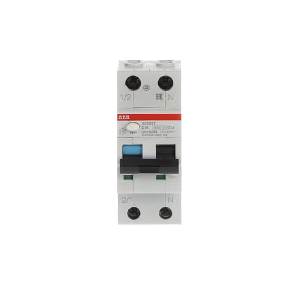 ABB Kombination FI Schalter Leitungsschutzschalter 2CSR255188R1164 Typ DS201AT-C16/0,03