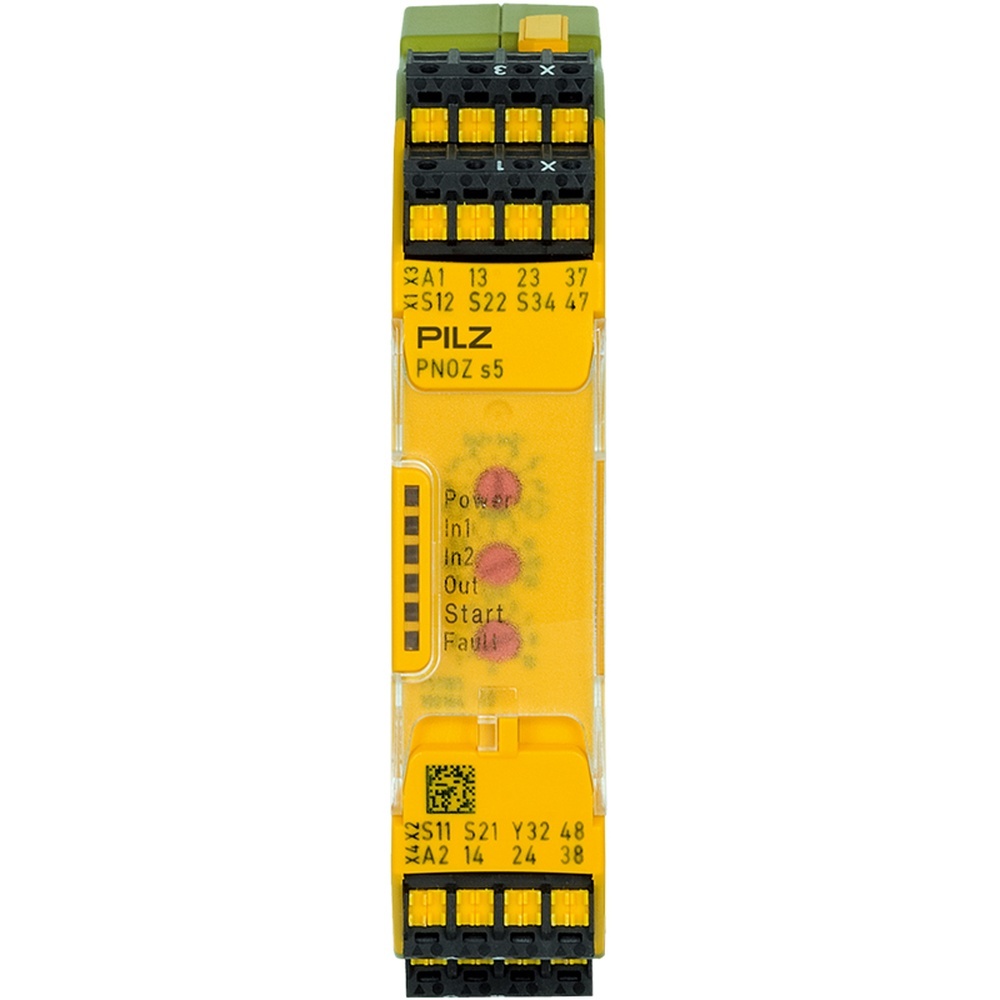 Pilz Sicherheitsschaltgerät 751185 Typ PNOZ s5 C 24VDC 2 n/o 2 n/o t coated