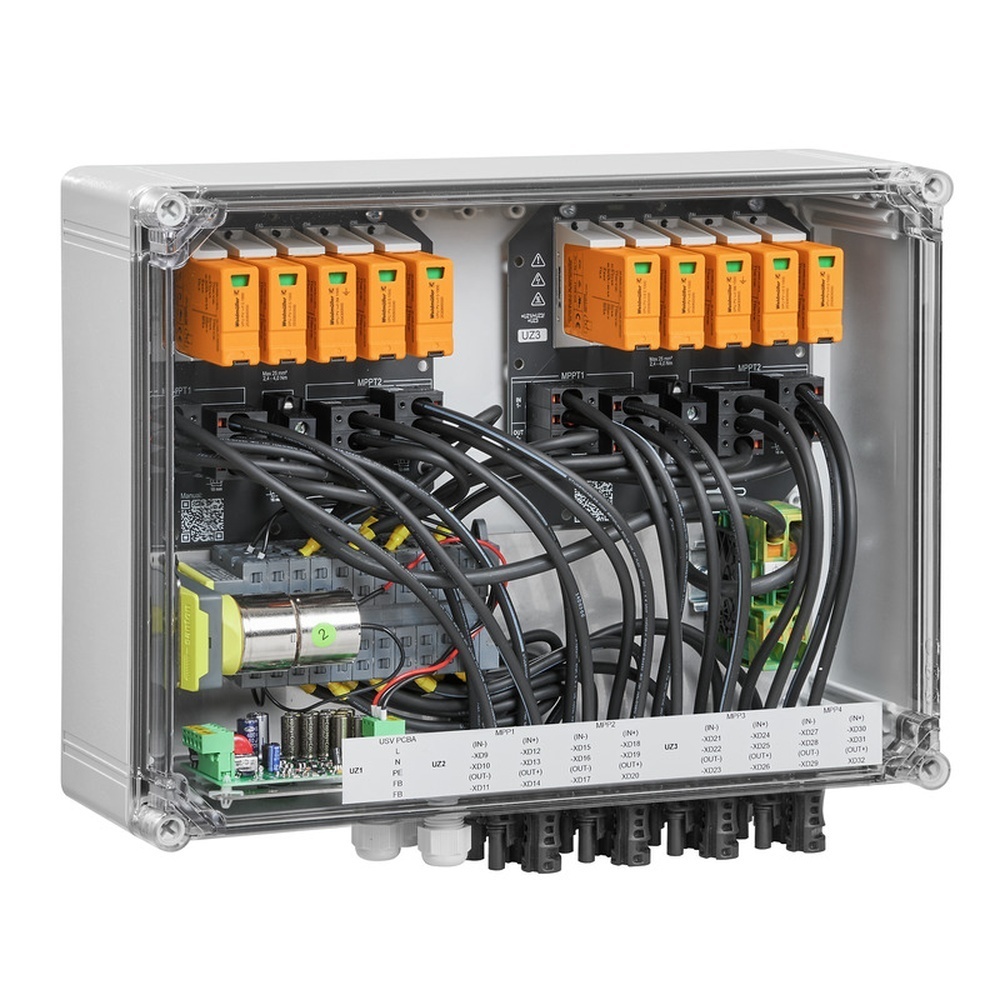 Weidmüller Generatoranschlusskasten 8000110665 Typ PVC DC 2I 1O 4MPP RD SPD1R EVO 11