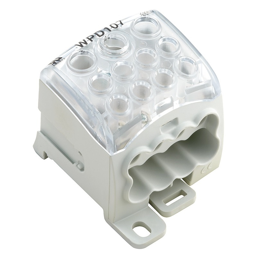 Weidmüller Potentialverteilerklemme 1562220000 Typ WPD 107 1X95/2X35+8X25 GY