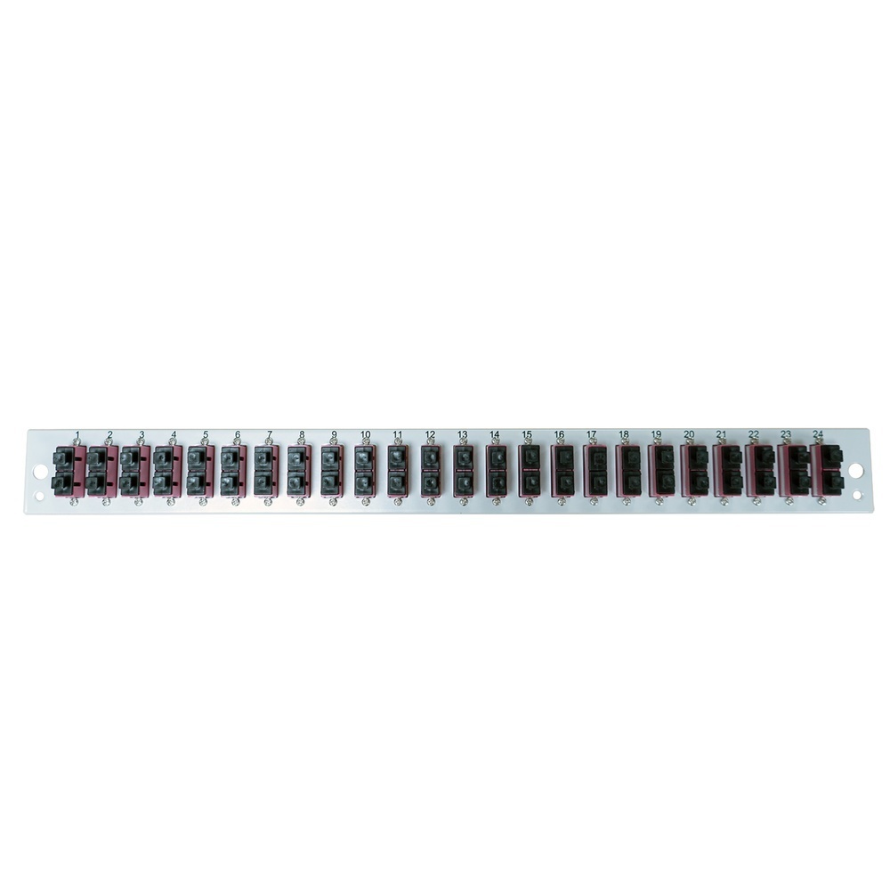EFB Bestückte Frontblende SB-FP-24SC-D-V-OM4