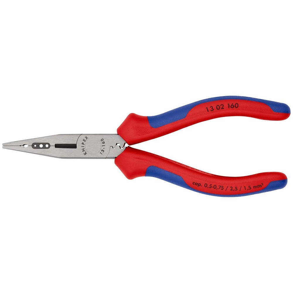 Knipex Verdrahtungszange 13 02 160 SB Knipex Verdrahtungszange 13 02 160 SB