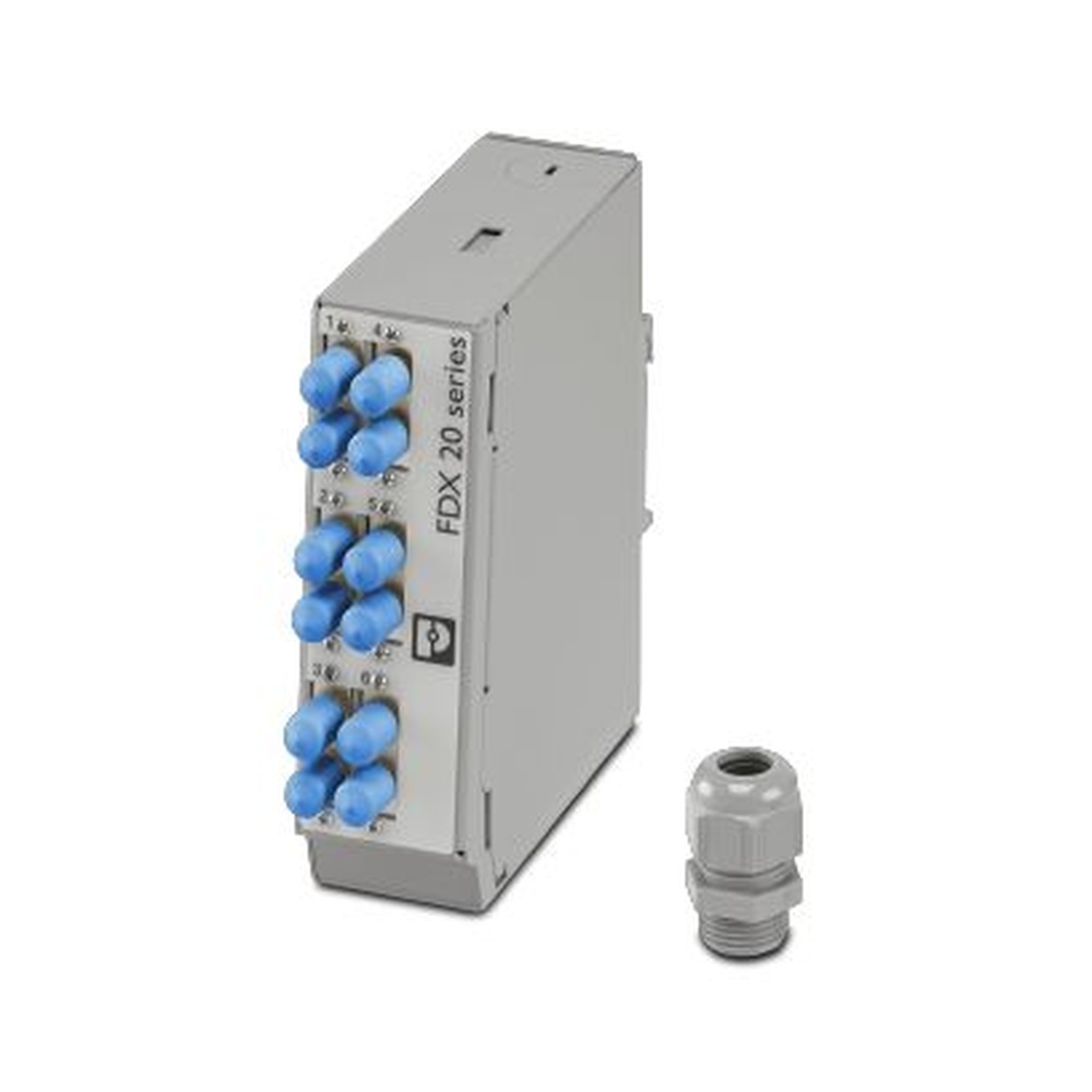 Phoenix Contact Verteiler 1343384 Typ FOC-FDX20-PP-STD6/STD6:ME-SM