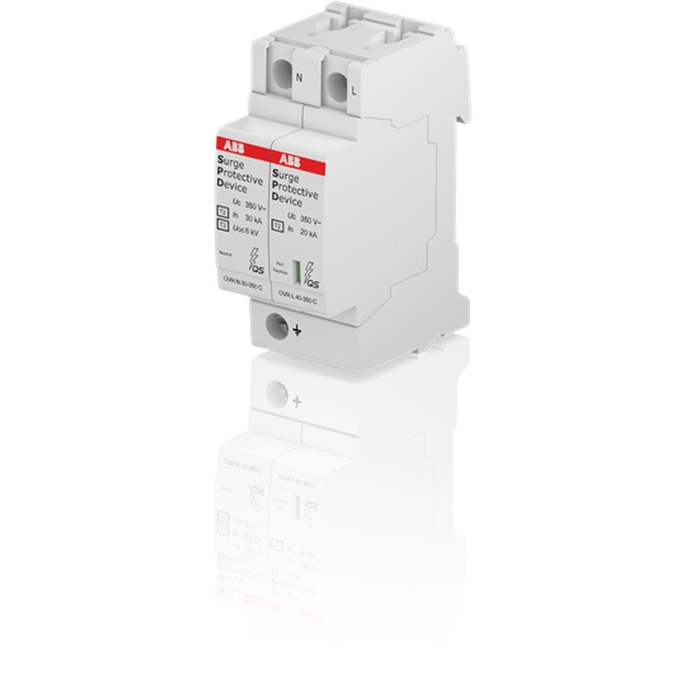 ABB Überspannungsableiter für Energietechnik Stromversorgung 2CTB803882R1100 Typ OVR T2 N1 40-350 P