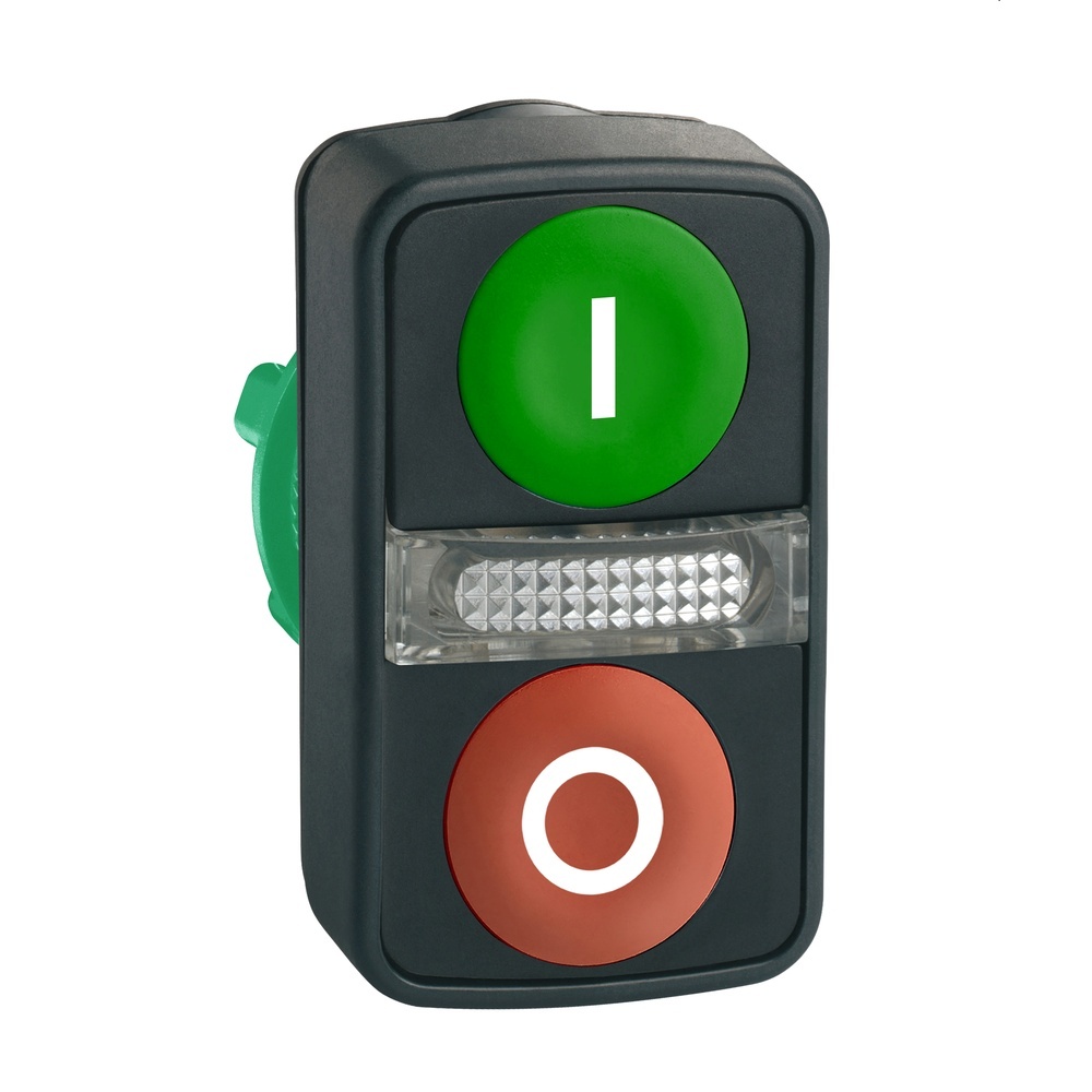 Schneider Electric Leucht Doppeldrucktaster ZB5AW7A3741