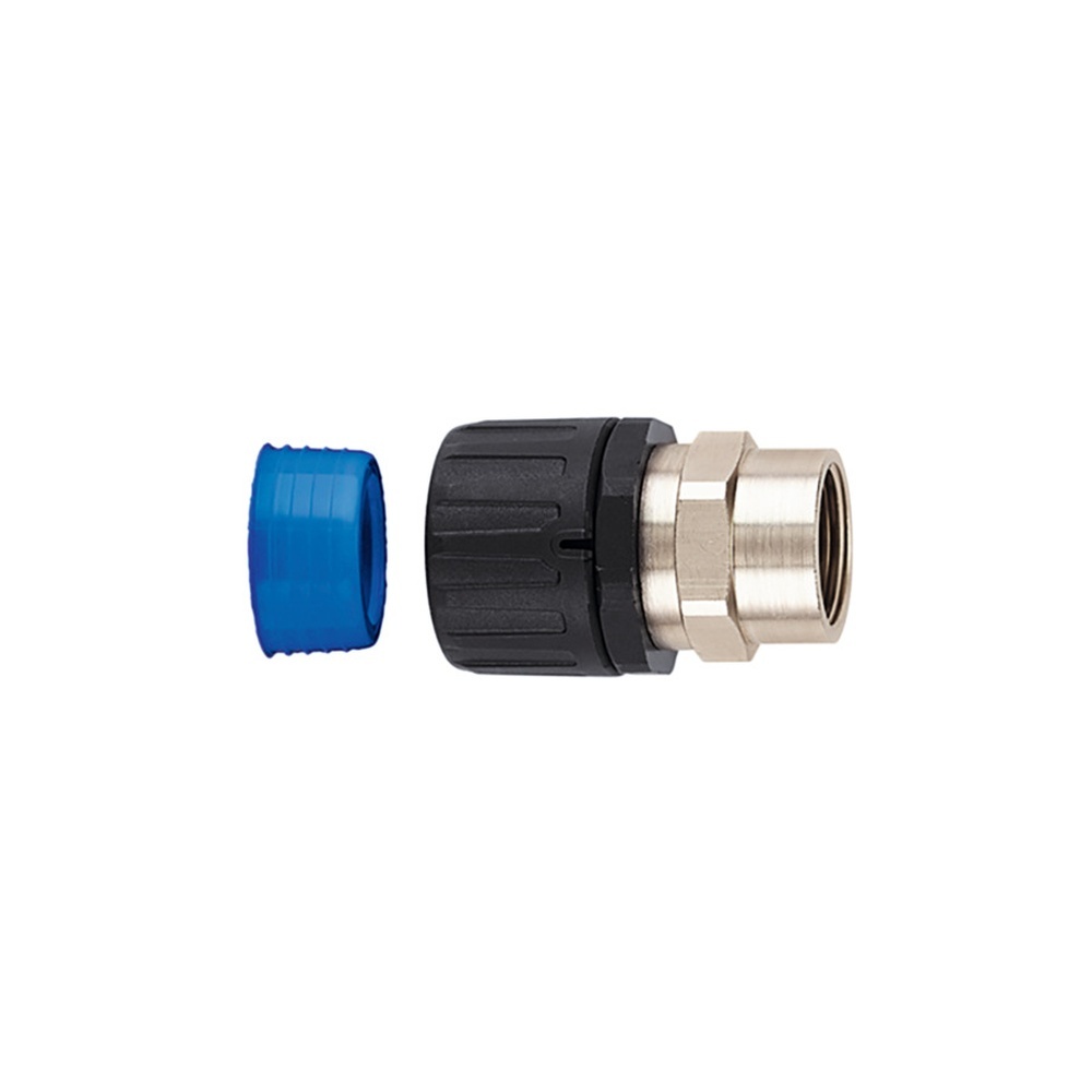 Hellermann Kunststoffverschraubung 166-22007 Typ HGL54-SF-M50 PA66/NPB/TPE BK 2