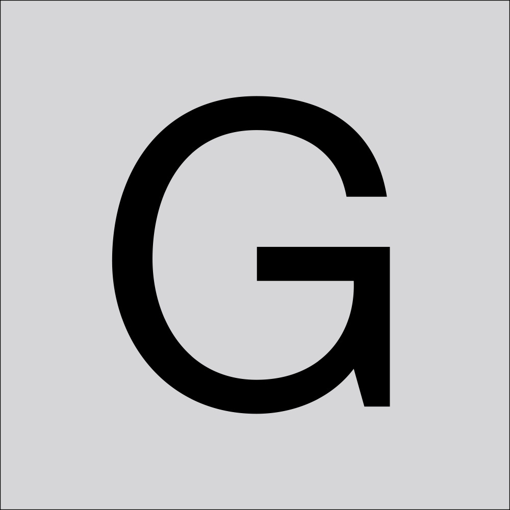 RZB Großbuchstabe 99221.013.G RZB Großbuchstabe 99221.013.G
