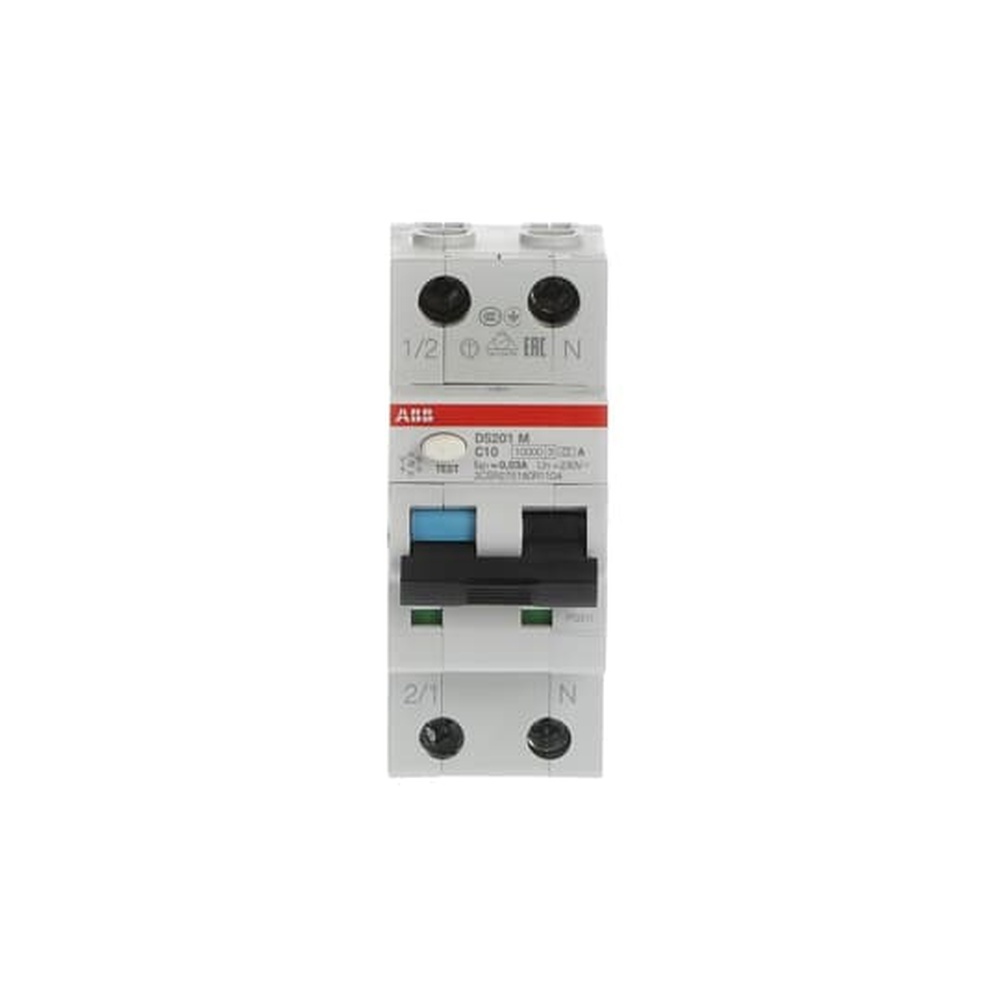 ABB Kombination FI Schalter Leitungsschutzschalter 2CSR275180R1104 Typ DS201MA-C10/0,03