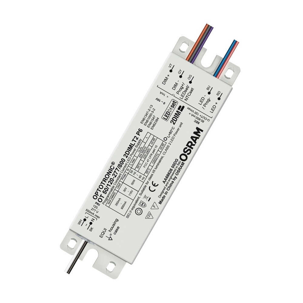 Ledvance Osram LED Betriebsgerät 173781 Typ OT50/120-277/800-2DIMLT2-P
