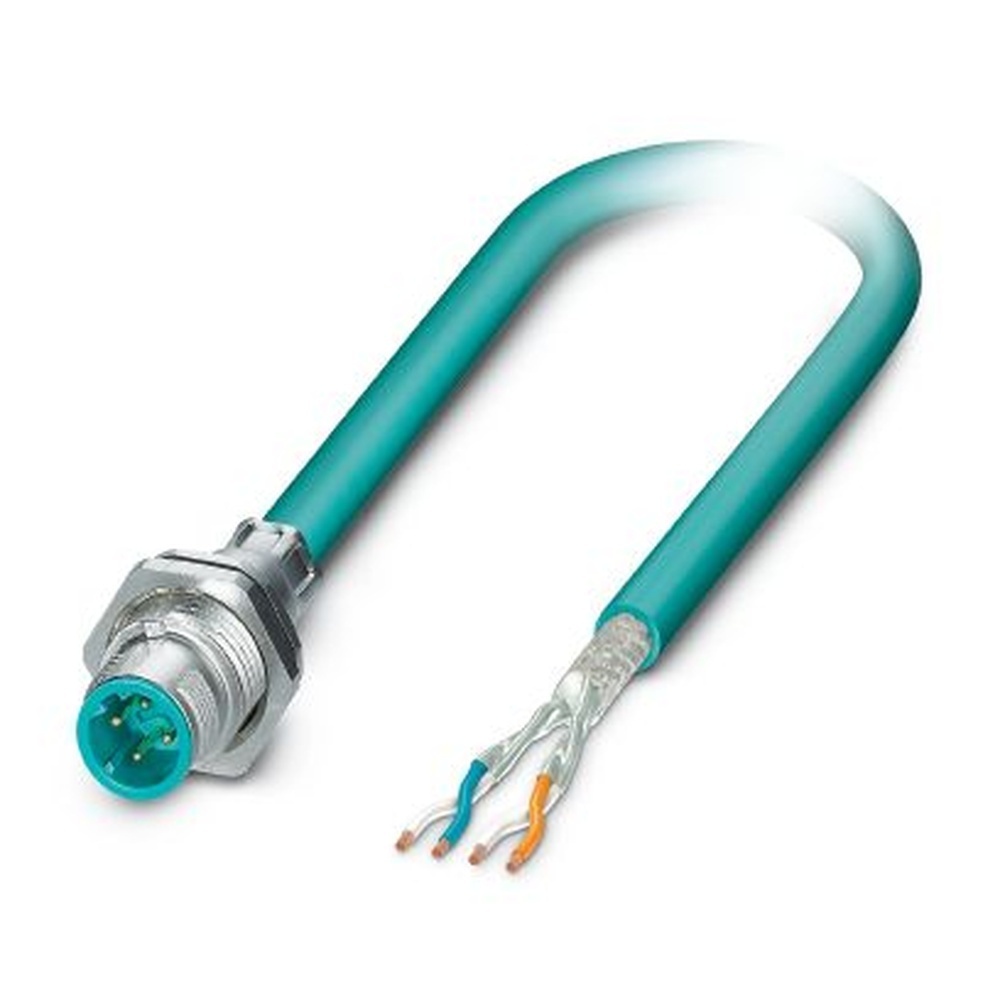 Phoenix Contact Einbausteckverbinder 1551574 Typ SACCBP-M12MSD-4CON-M16/1,0-931