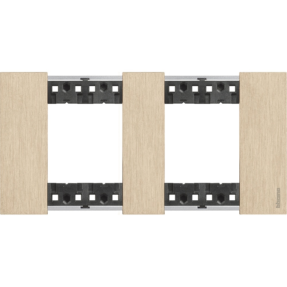 Bticino Abdeckrahmen KA4802M2ZW