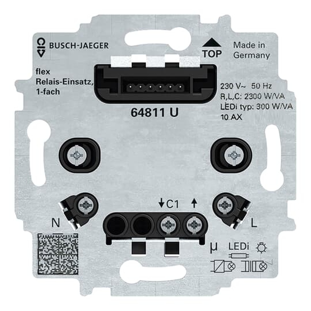 Busch-Jaeger Universal Relais Einsatz 64811 U Nr. 2CKA006800A3041