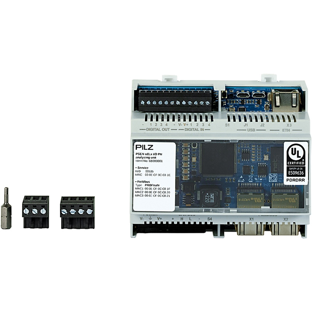 Pilz Auswerteeinheit 6B000001 Typ PSEN rd1.x I/O PN analysing unit