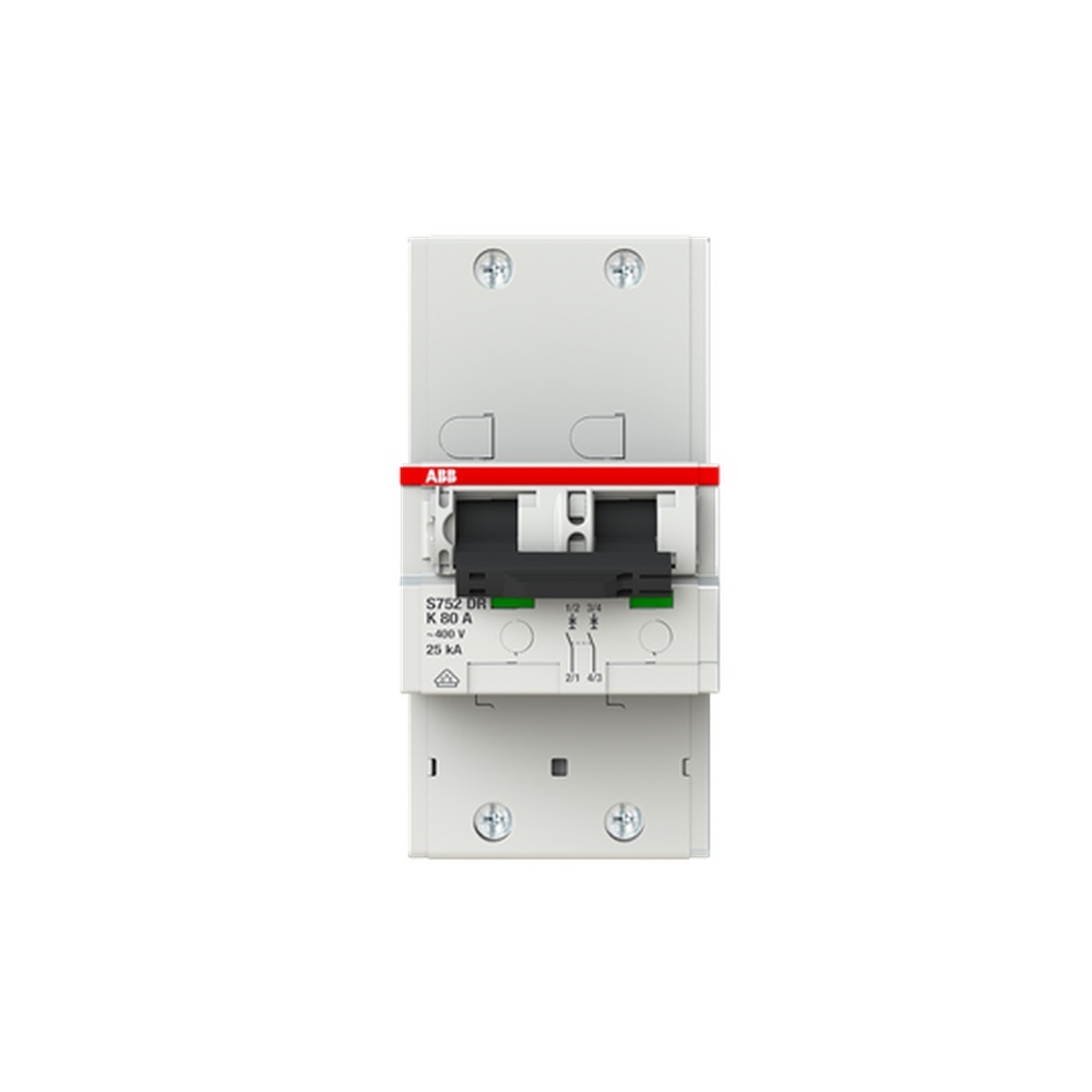 ABB Selektiver Hauptleitungsschutzschalter 2CDH782010R0627 Typ S752DR-K80