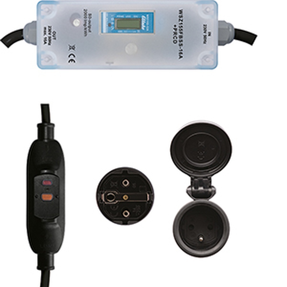 Eltako Wechselstromzähler 28016120 Typ WSZ155FBSS-16A+PRCD MID