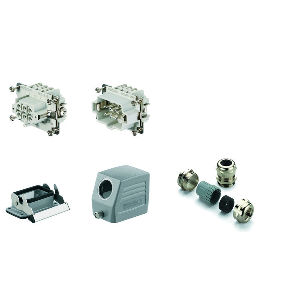 Weidmüller Steckverbinder 1712460000 Typ HDC-KIT-HE 06.100