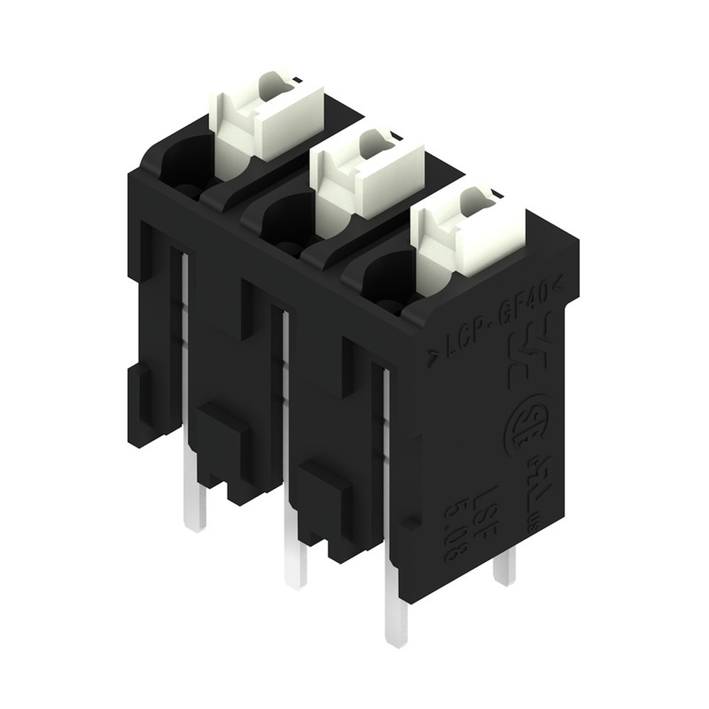 Weidmüller Leiterplattenklemme 2599750000 Typ LSF-SMT 5.08/03/180 3.5SN BK TU PRT
