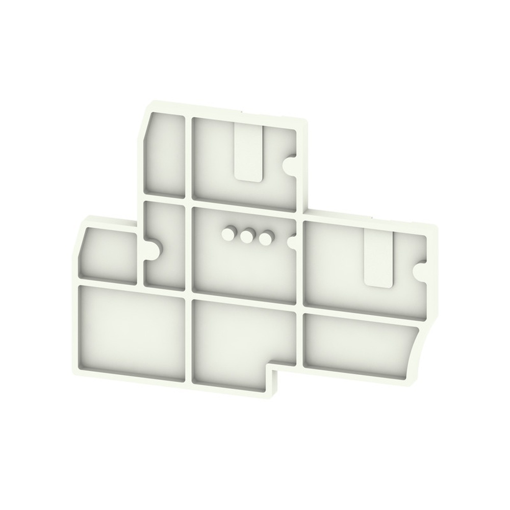 Weidmüller Abschlussplatte 1112130000 Typ WAP WDK2.5/BLZ/O.ZA LG