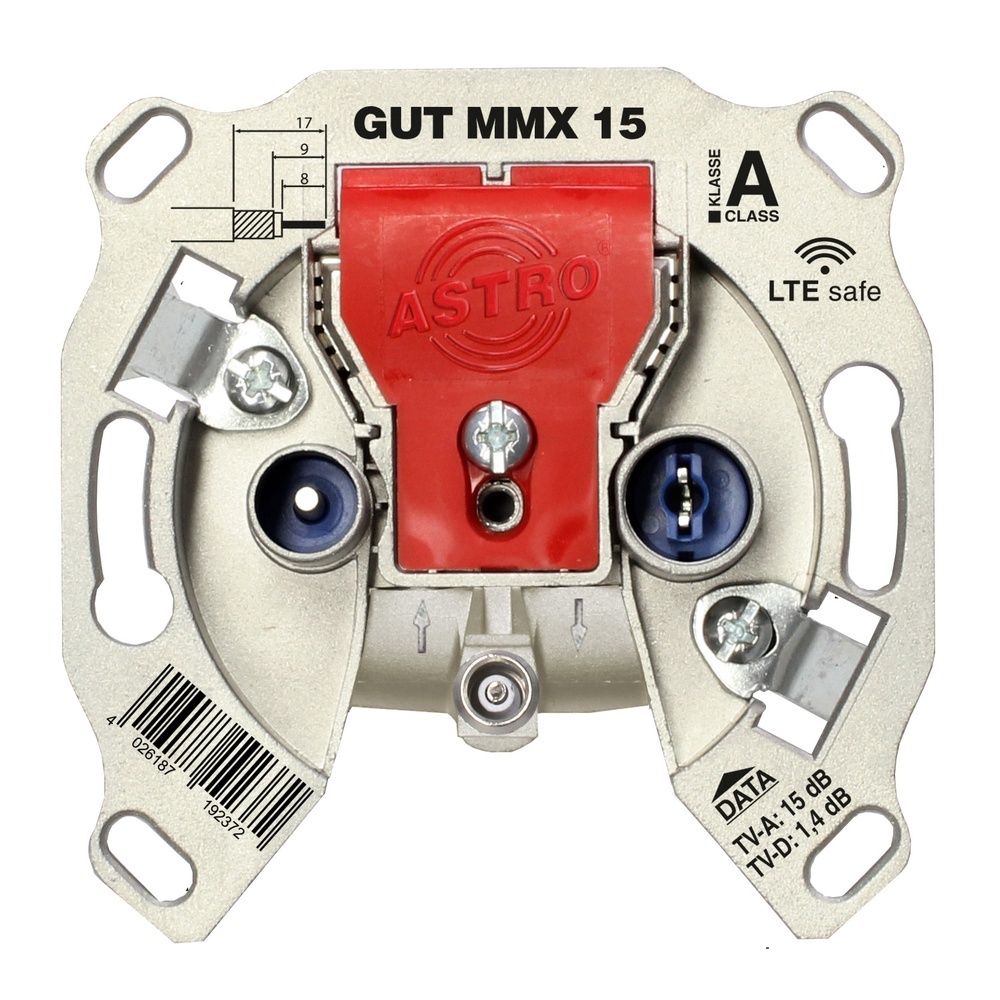 Astro Bit Durchgangsdose 541450 Typ GUTMMX15