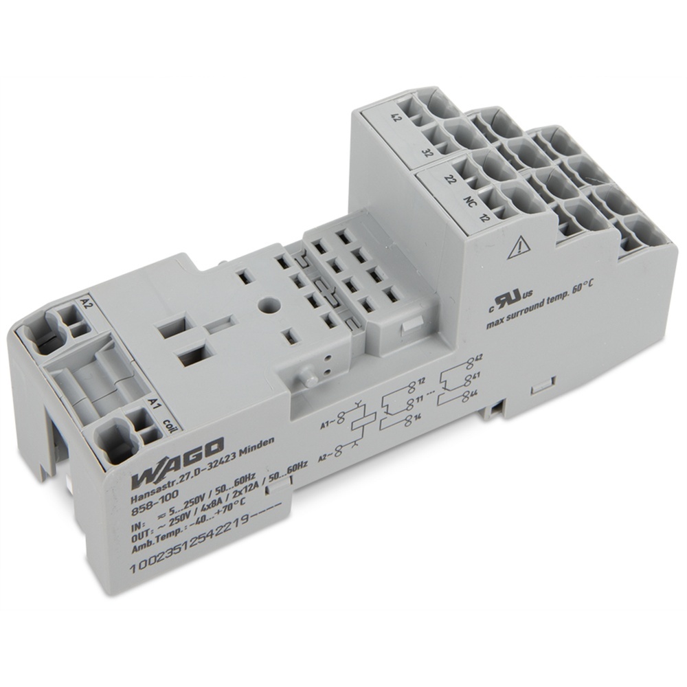 Wago Relaissockel 858-100
