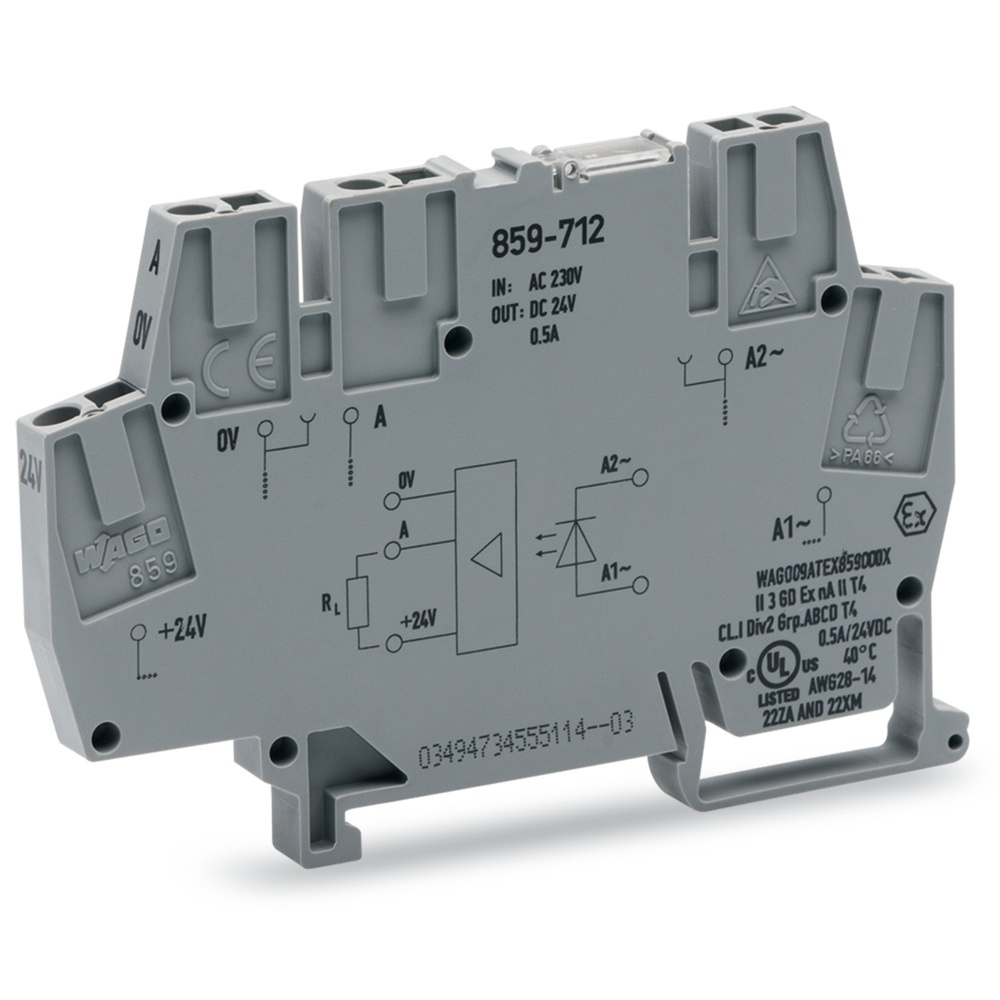 Wago Optokopplermodul 859-712 Wago Optokopplermodul 859-712