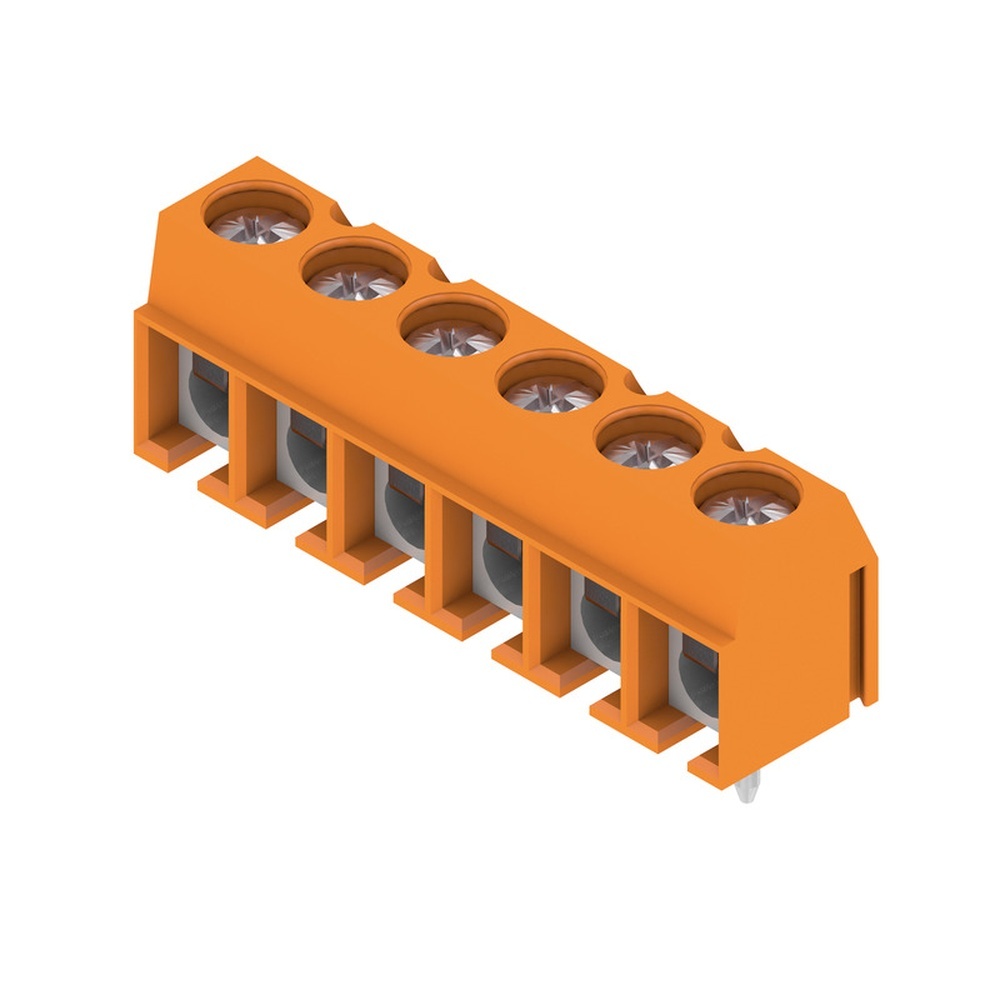 Weidmüller Leiterplattenklemme 1234680000 Typ PM 5.00/06/90 3.5SN OR BX