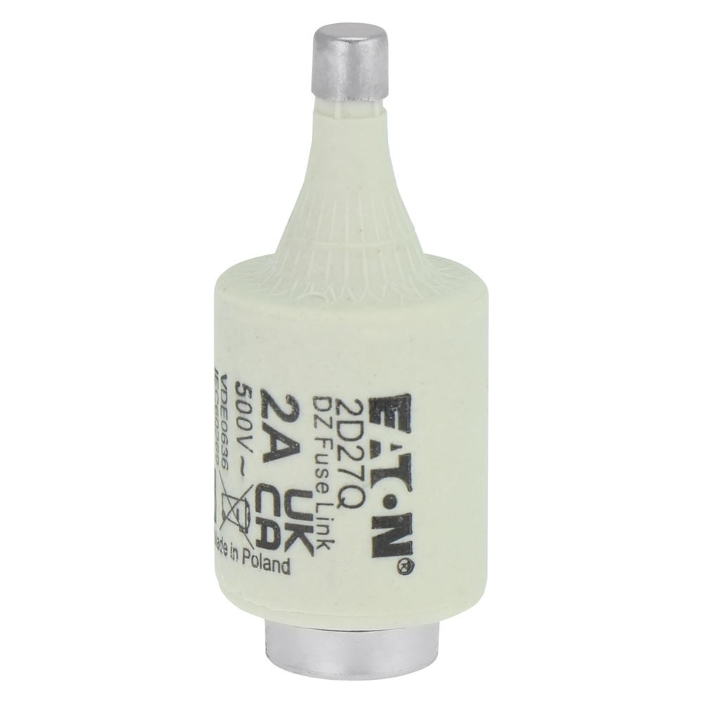Eaton Sicherungseinsatz 2D27Q Typ Sicherung 2A DII/E27 500VAC