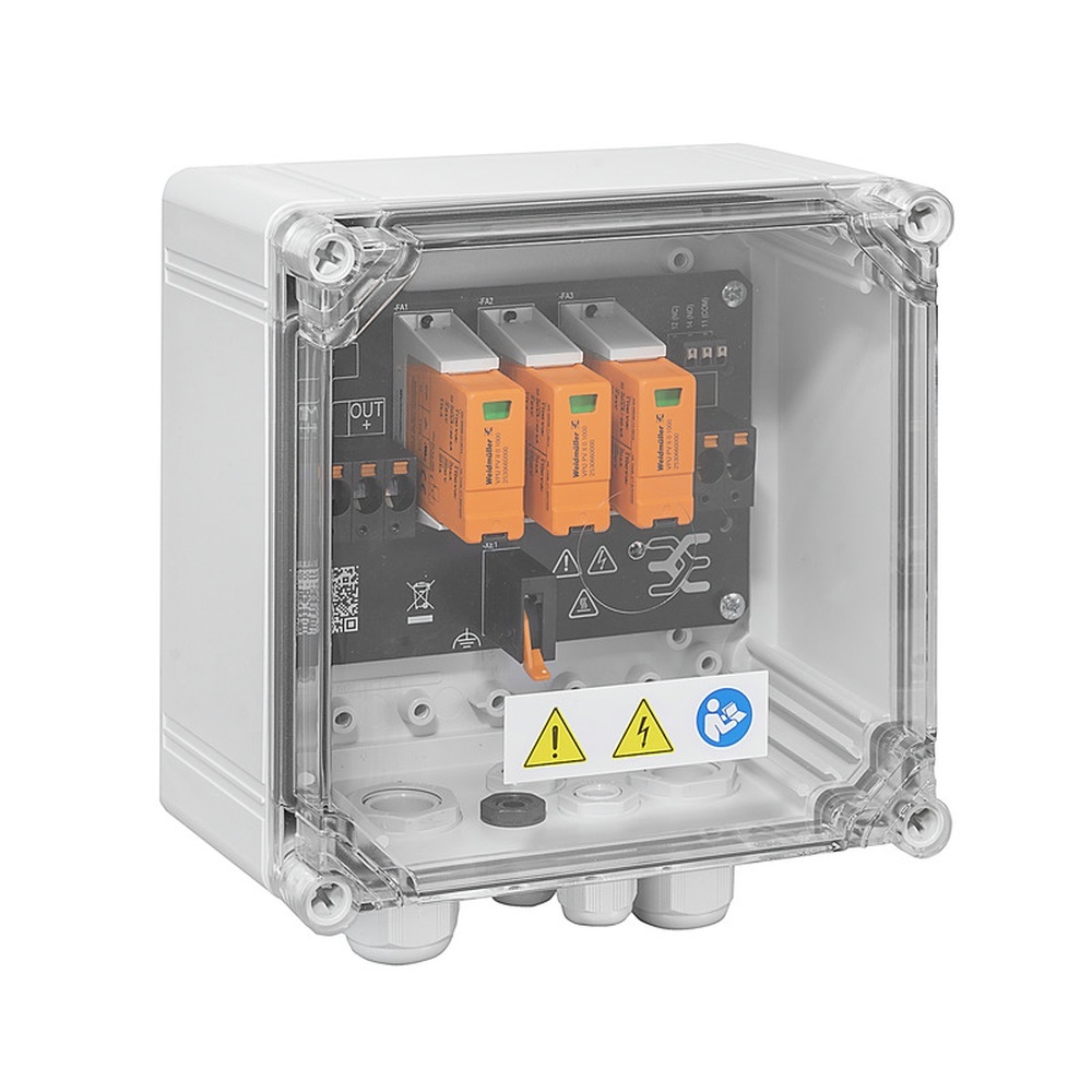 Weidmüller Generatoranschlusskasten 2791950000 Typ PVN1M1I2SXFXV2O0TXPX11 Weidmüller Generatoranschlusskasten 2791950000 Typ PVN1M1I2SXFXV2O0TXPX11