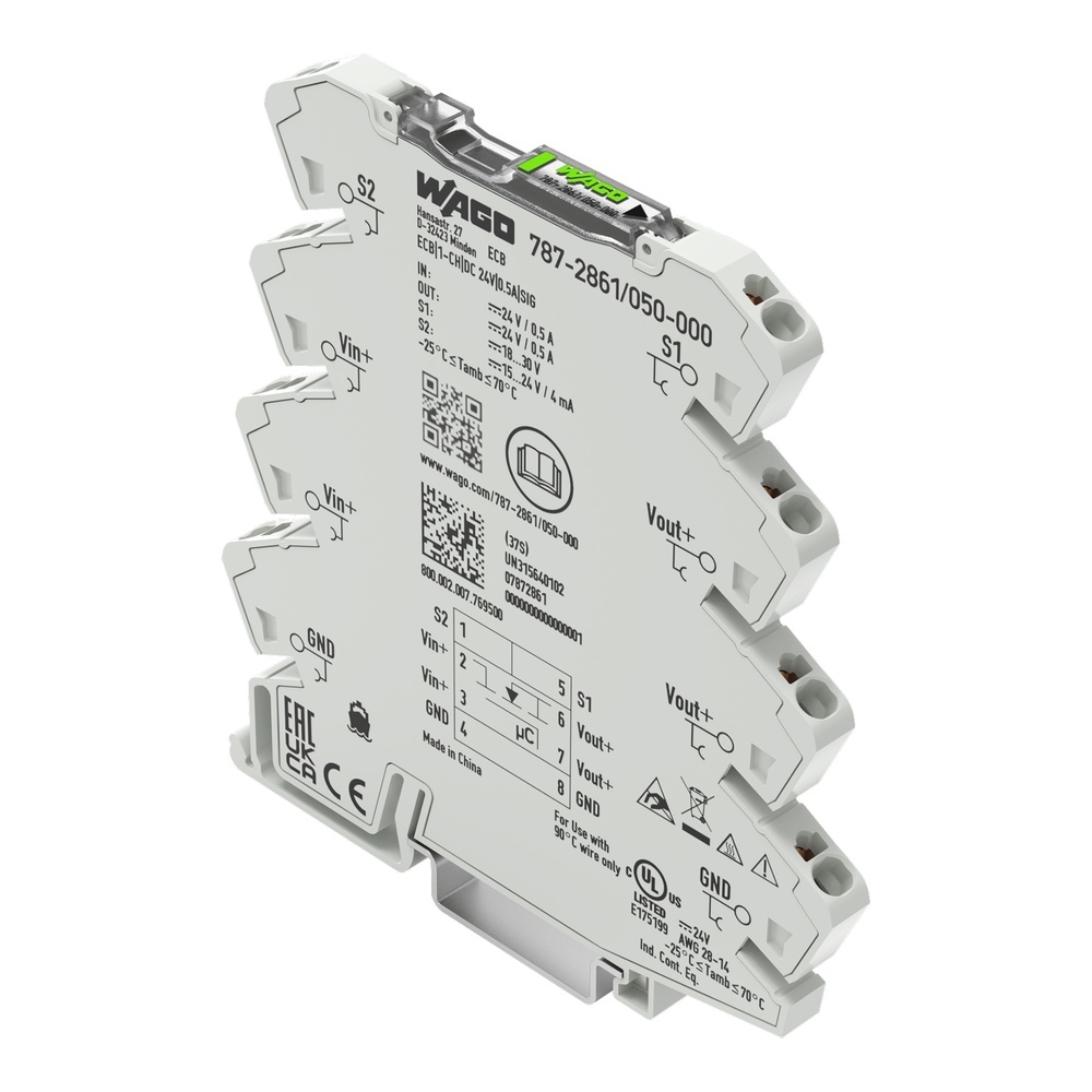 Wago Elektronischer Schutzschalter 787-2861/050-000 Wago Elektronischer Schutzschalter 787-2861/050-000