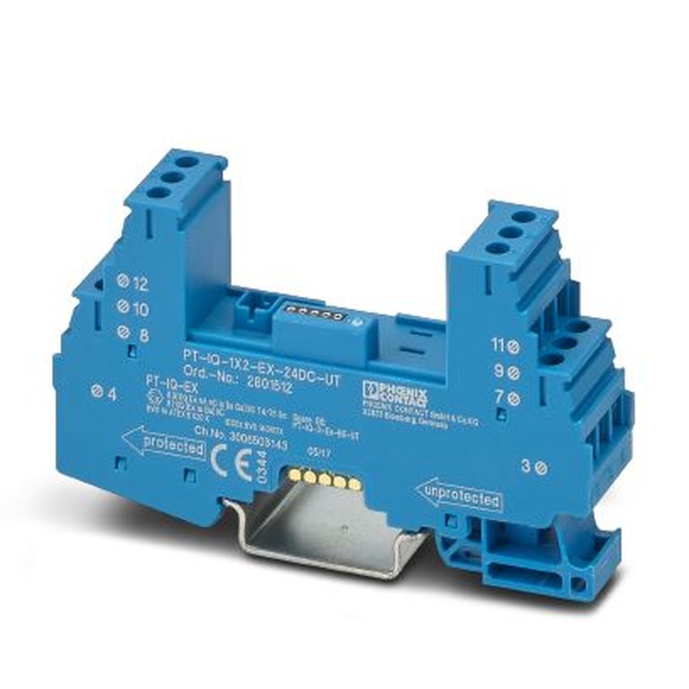 Phoenix Contact Überspannungsschutz Basiselement 2905496 Typ PT-IQ-3-EX-BE-UT