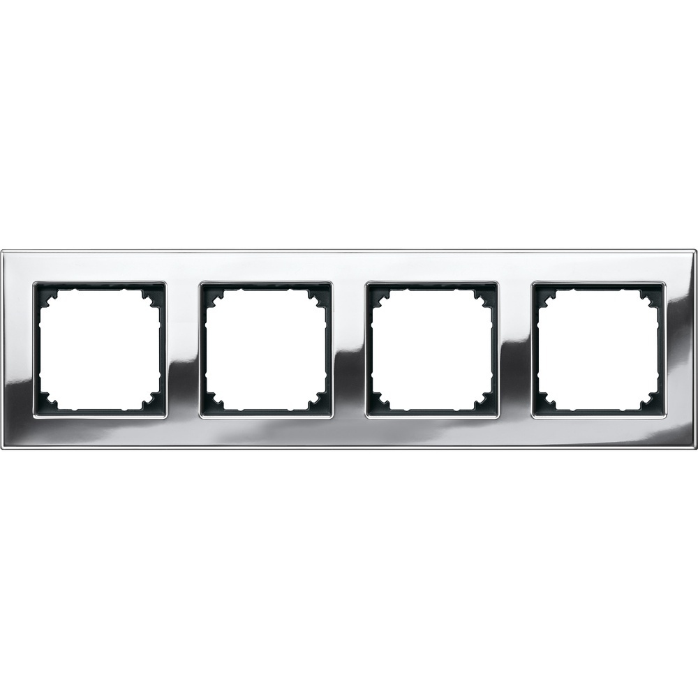 Merten Echtglasrahmen 4fach 475439