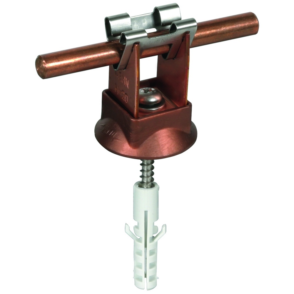 Dehn + Söhne Leitungshalter 207107 Typ LH DG 8 H20 HS5X50 KD8 CU BR